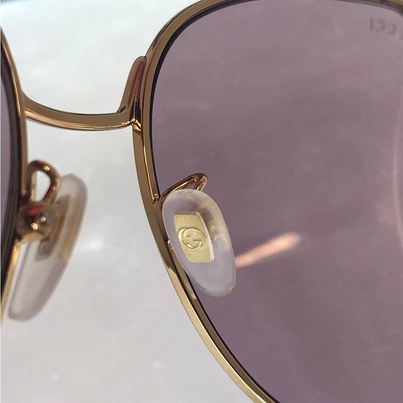 Gucci GG0252S 013 63 Oversize Butterfly Ladies Sunglasses - Picture 14 of 16